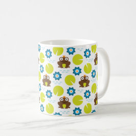 Groda & Nenuphar Seamless mönster Kaffemugg