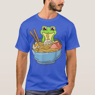Groda, nudlar, Japan Food T Shirt