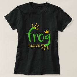 Groda och krona t shirt