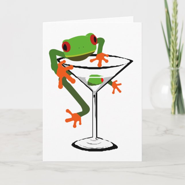 Groda och Martini Kort (Framsida)