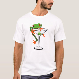 Groda och Martini Tee Shirt