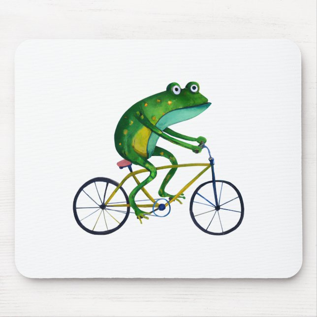 Groda På Cykel Musmatta (Framsidan)