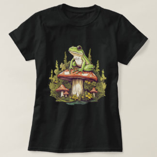 Groda på svampar t shirt