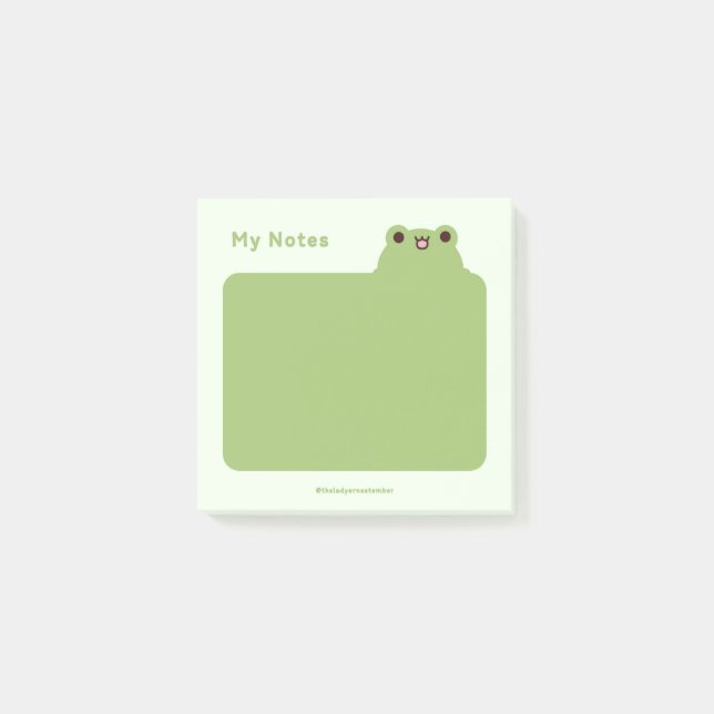 Groda Post-it Block (Framsida)