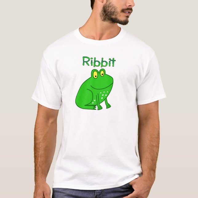 Groda Ribbit Tee Shirt (Framsida)