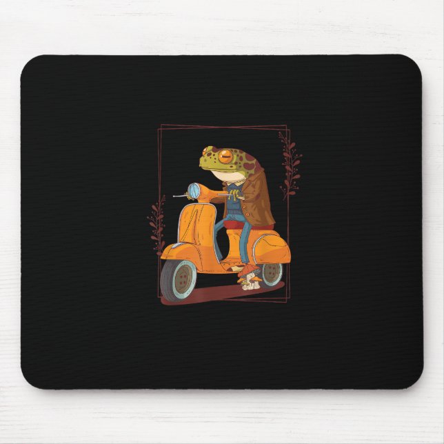 Groda Scooter Svamp Goblincore Akademi Musmatta (Framsidan)