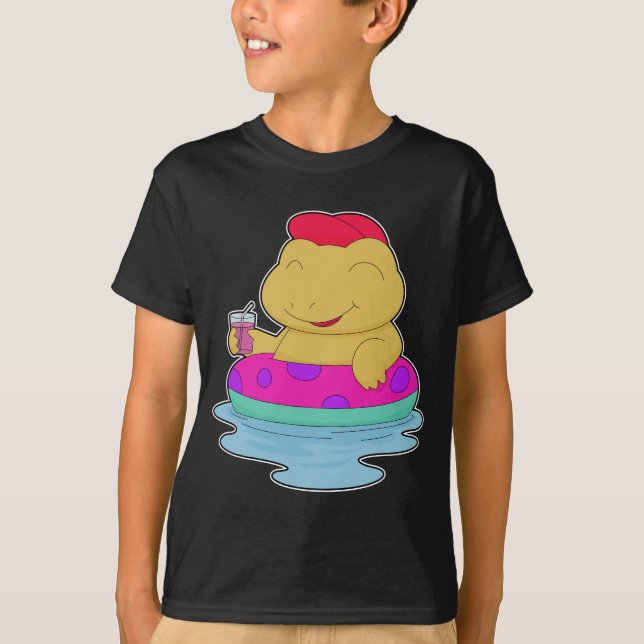 Groda Simning Simring T Shirt (Framsida)