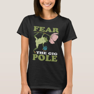 Groda som jagar fruktar att gåsgrodden fångas t shirt
