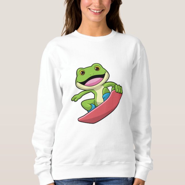 Groda som smuts med snurrbord t shirt (Framsida)