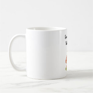 Groda Svamp - Bra Saker Tar Tid Illustration Kaffemugg