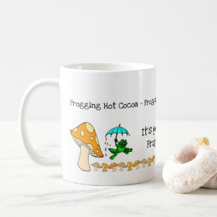 Groda, Svamp, Grodyrkande Varm Choklad Mugg
