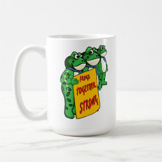 Groda Tillsammans Stark Kaffemugg