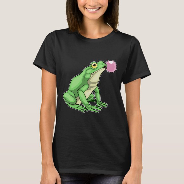 Groda tuggummi t shirt (Framsida)