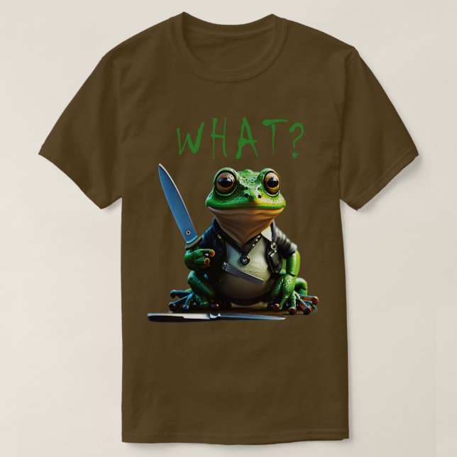groda vad t shirt (Design framsida)