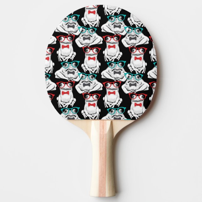 Grodaexponeringsglasmönster Pingisracket (Framsidan)