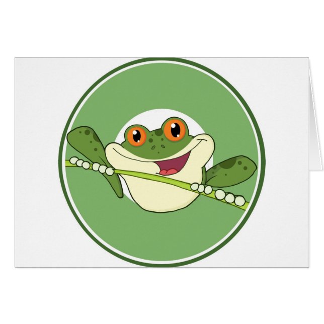 Grodafläck Hälsningskort (Framsidan Horizontal)