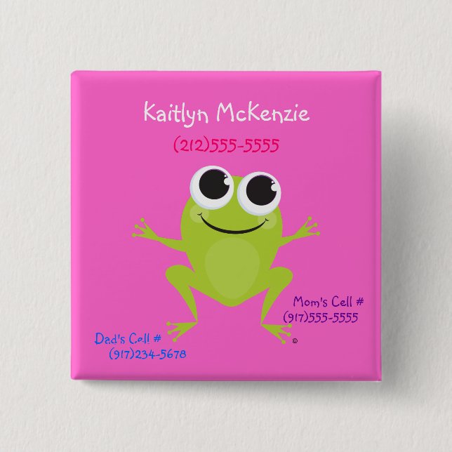 GrodaID knäppas Knapp (Framsida)