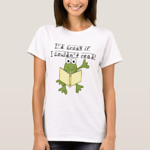 Grodakraxande, om jag inte kunde läsa Tshirts och