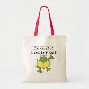 Grodakraxande, om jag inte kunde läsa Tshirts och Tygkasse