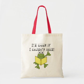 Grodakraxande, om jag inte kunde läsa Tshirts och Tygkasse