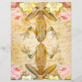 Grodälskande scrapbookpapper