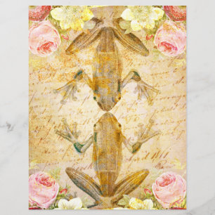 Grodälskande scrapbookpapper