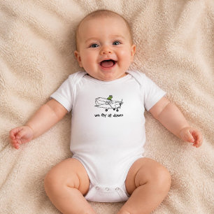 Grodan Flyger Flygplan Personlig Baby Pojke Aviati T Shirt