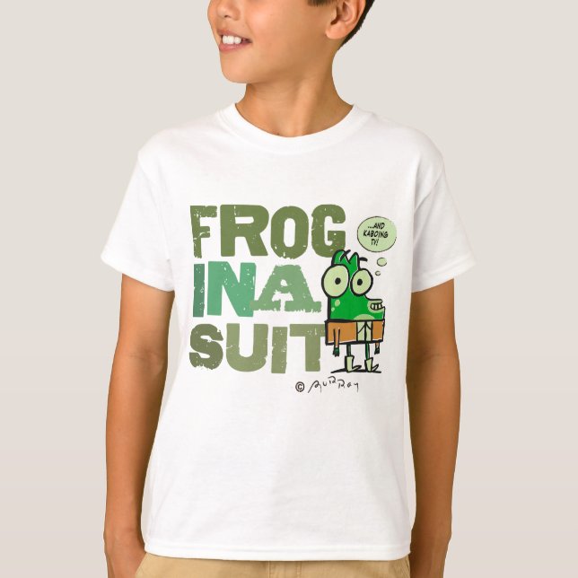 Grodan i en kostym lurar T-tröja Tee (Framsida)