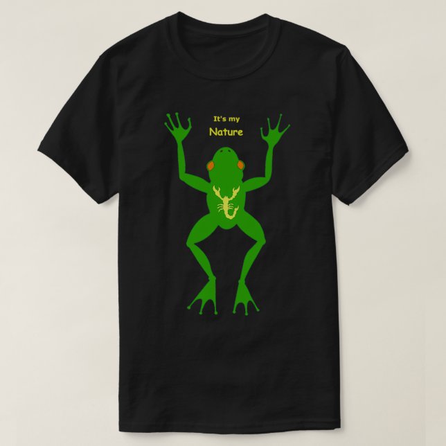 Grodan och korpionen t shirt (Design framsida)