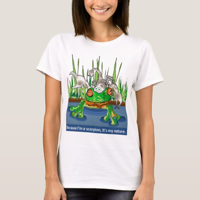 Grodan och scorpionen tee (Framsida)