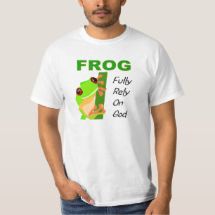 GRODAN rely fullständigt på gud T-shirt
