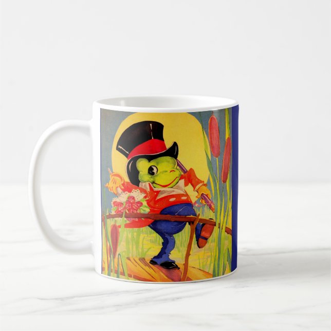 Grodan som friar kaffemugg (Vänster)