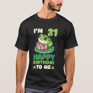 Grodans 21-årsfestfirande Näckrosblad Natur T Shirt