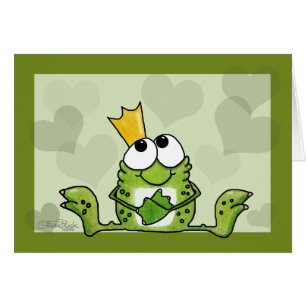 GrodaPrince Hälsningskort