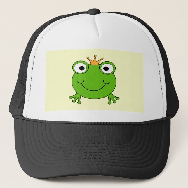 GrodaPrince. Le grodan med en krona Keps (Framsida)