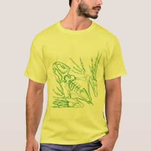grodaskelett t shirt