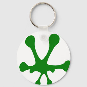Grodatryck Keychain Nyckelring