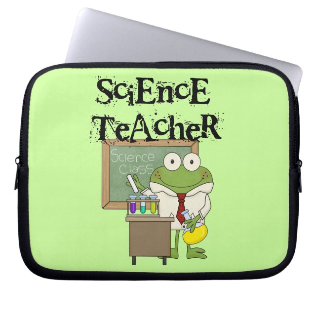 Grodavetenskapslärare Laptop Sleeve (Framsidan)