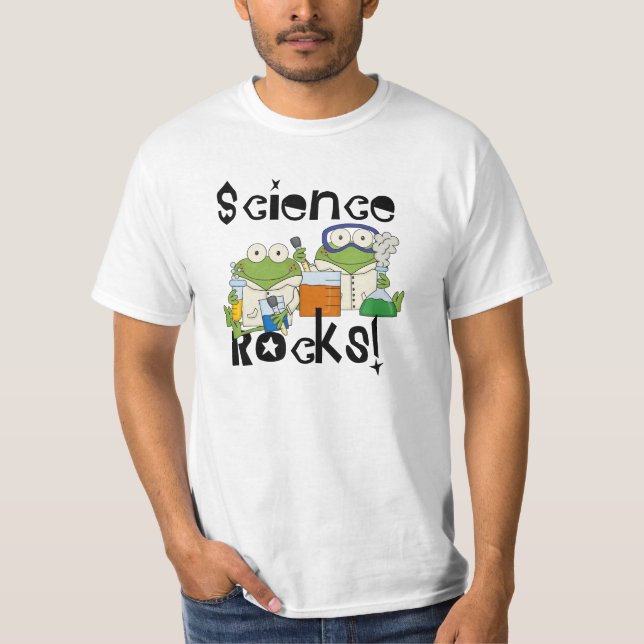 Grodavetenskapsstenar T-shirt (Framsida)