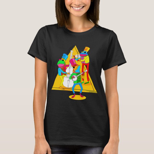 Grodband - Över Trädgårdsmuren T Shirt (Framsida)