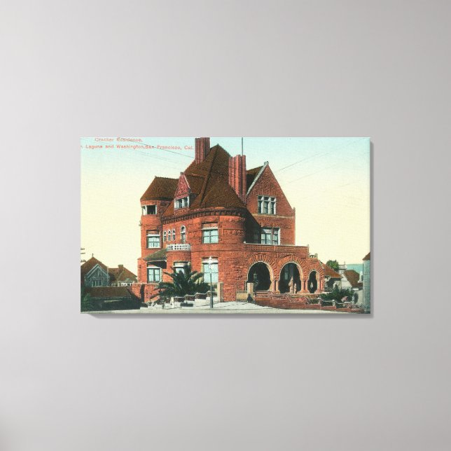 Grödbosättningens yttre vy canvastryck (Framsida)