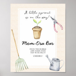 Grodd-baby shower - Momosa bar Poster