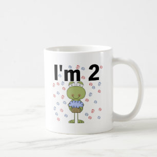 Groddar med cupkaka 2:a födelsedagsskjortor kaffemugg