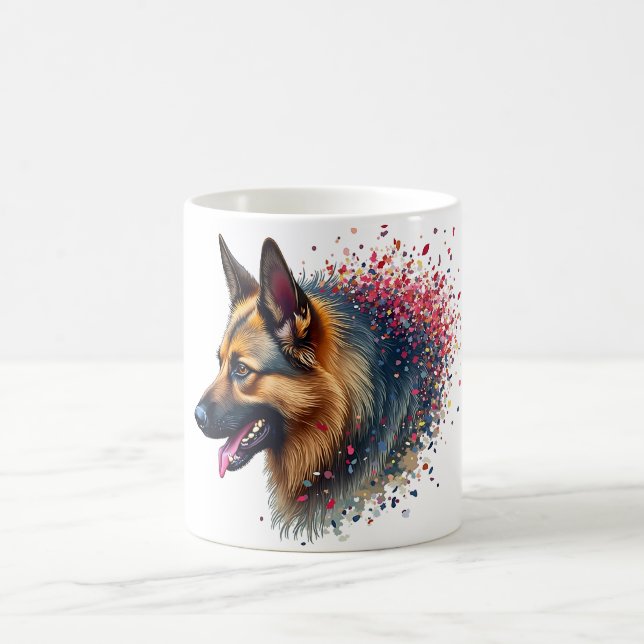 groddjurshepherd kaffemugg (Center)