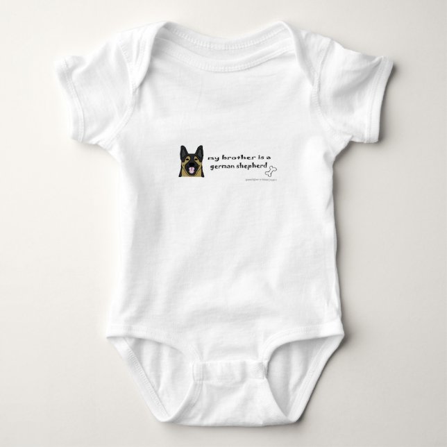 groddjurshepherd t-shirt (Framsida)