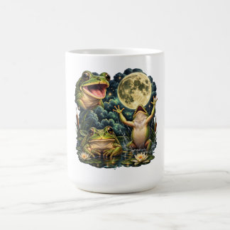 Groddjursmåne Vintage Natur Retro Groda Natur Kaffemugg