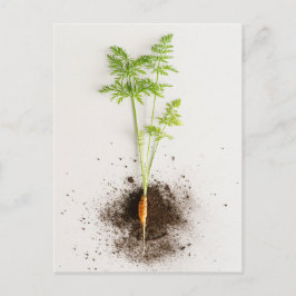 Groddkål Minimalistisk Botanisk foto Vykort