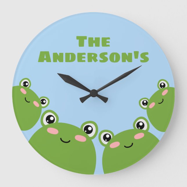 Grodfamiljen Stor Klocka (Framsida)