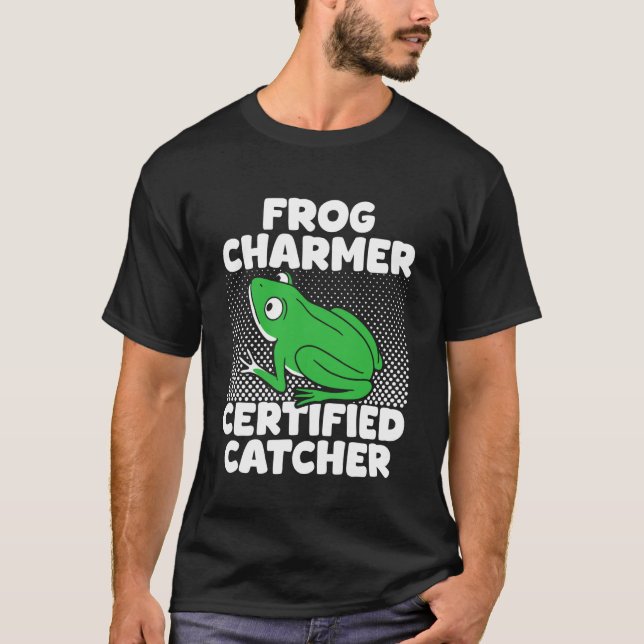 Grodfångare Charmer Cretified Groda T Shirt (Framsida)