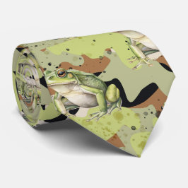 Grodfärg camouflage kamouflage militär prins för a slips